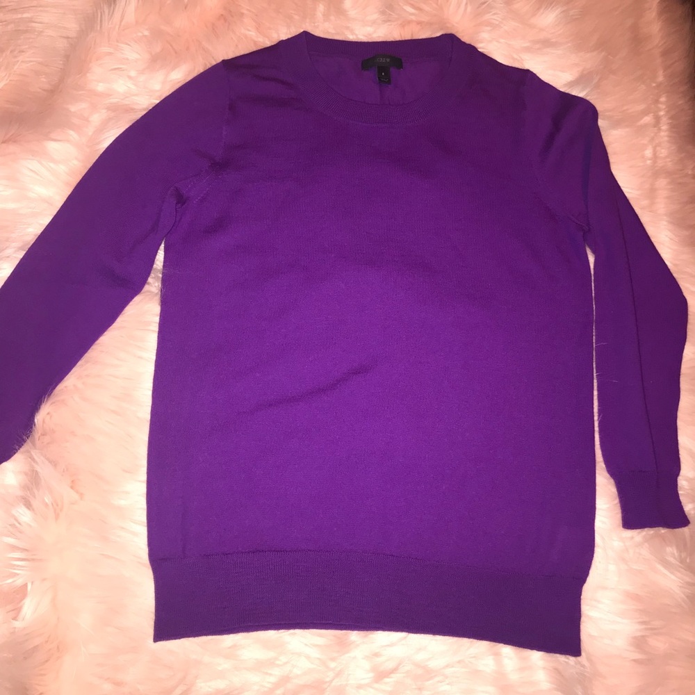 Purple J.Crew Sweater